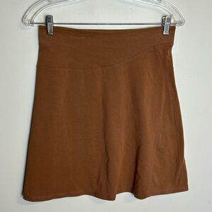 Mountain Hard Sz XS wear mini skirt pull on Brown outdoor Old money granola girl